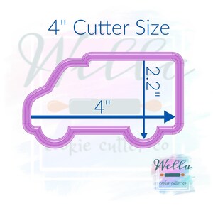Delivery Truck Cookie Cutter, Ambulance Cookie Cutter image 7