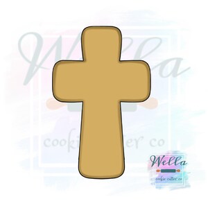 Cross Cookie Cutter, Simple Cross Cookie Cutter