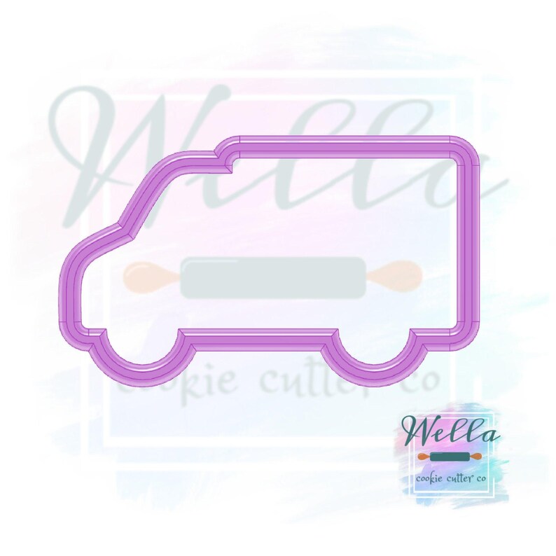 Delivery Truck Cookie Cutter, Ambulance Cookie Cutter image 5