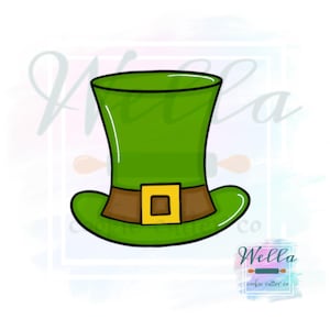 Leprechaun Hat Cookie Cutter, St Paddy&#39;s Cookie Cutter