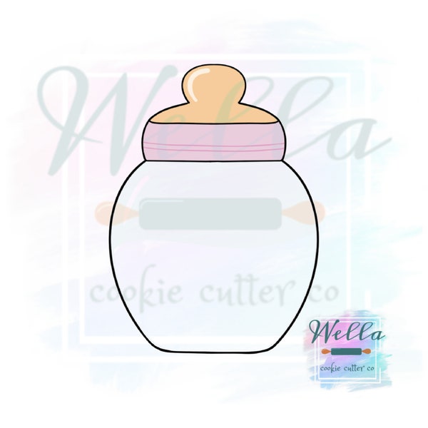 Baby Bottle Chubby Cookie Cutter