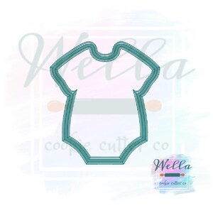 Baby Onesie Cookie Cutter, Baby Outfit Cookie Cutter image 6