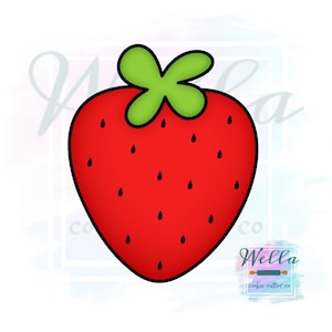 Strawberry #1 Cookie Cutter