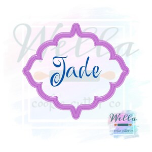 Plaque Jade Cookie Cutter