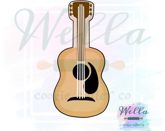 Acoustic Guitar Cookie Cutter