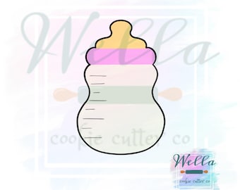 Baby Bottle Curvy Cookie Cutter