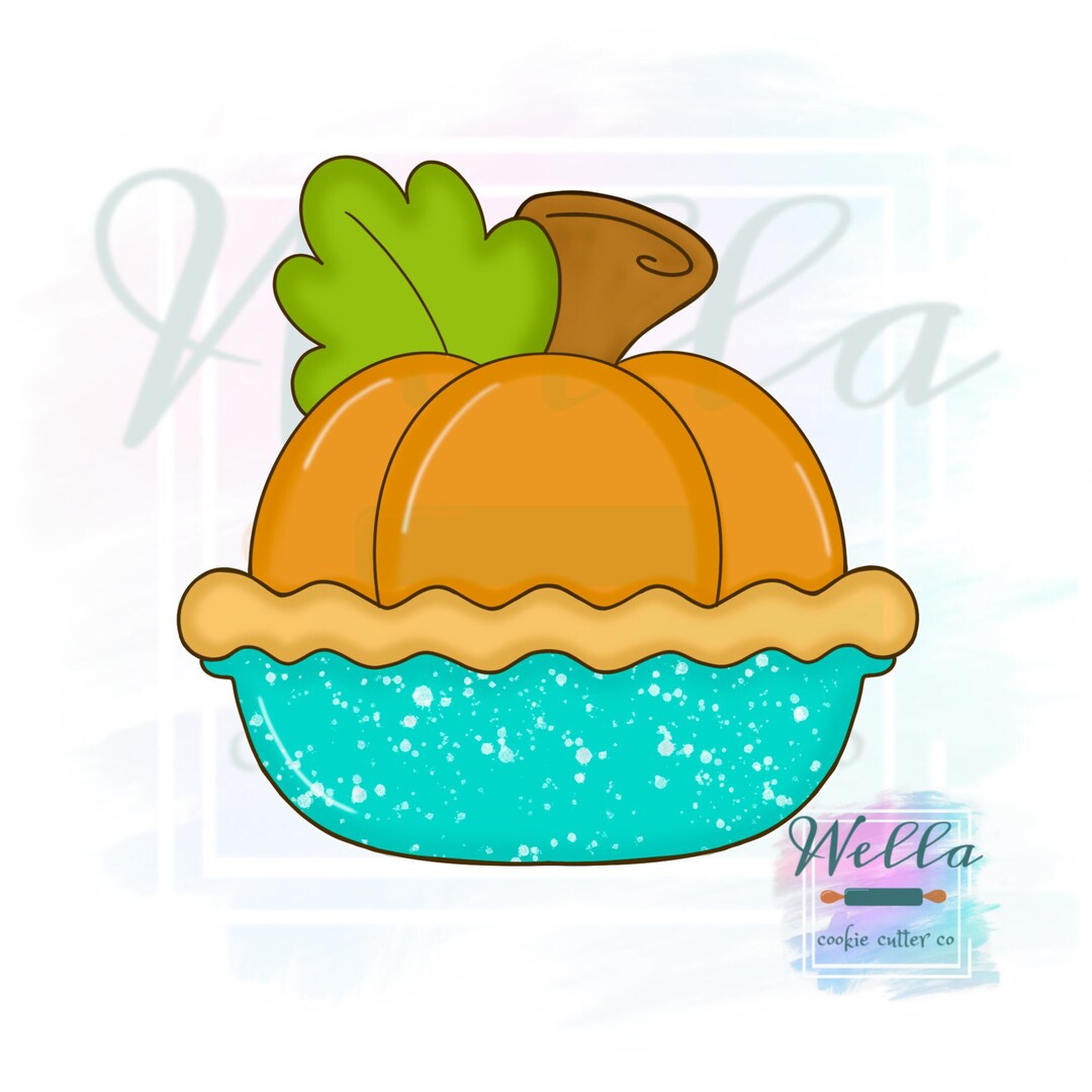 Pumpkin Bake With Leaf Cookie Cutter, Fall Cookie Cutter, Pumpkin