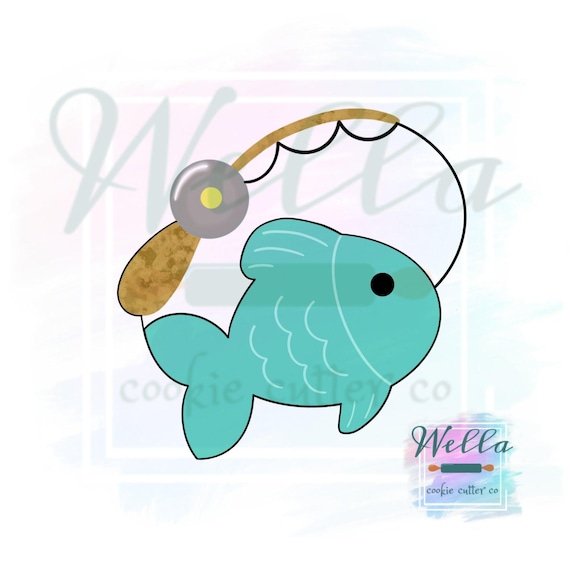 cookie hook the fish Fishing Cookies (24 ct) it comes with reinforced handle and rounded contour for better comfort when pressing on the dough with depth of 22 mm Fish Hooks (TV Series 20102014)
