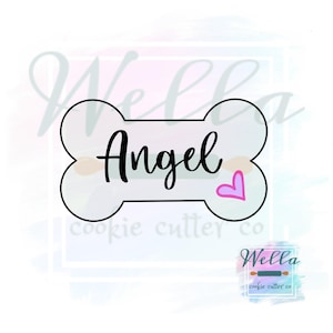 Dog Bone Cookie Cutter