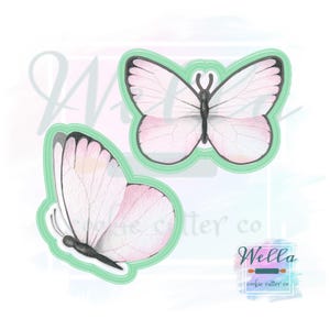 Pink Butterfly Cookie Cutter Set