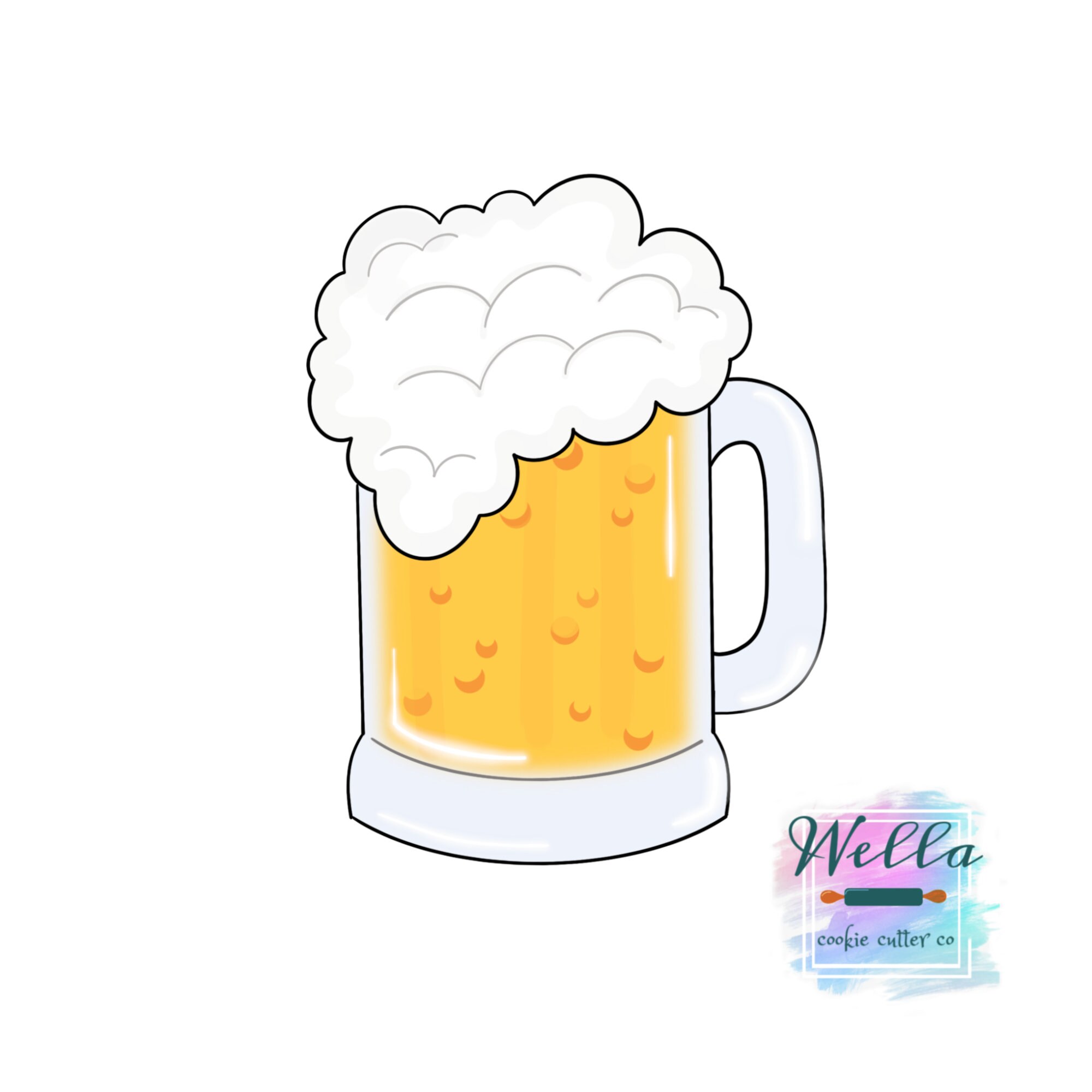 Beer Mug Cookie Cutter Etsy