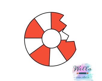 Shark Bite Cookie Cutter - Etsy