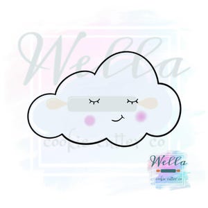 Foremka do ciastek w kształcie chmury