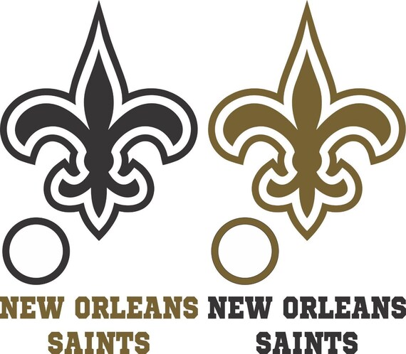 New Orleans Saints Cornhole Decal Set 6 Cornhole Decals Free Window Decal 
