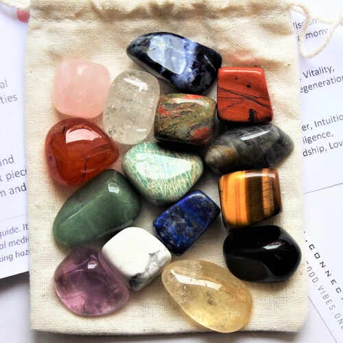 STARTER Crystals Set Beginner Crystals and Stones Etsy