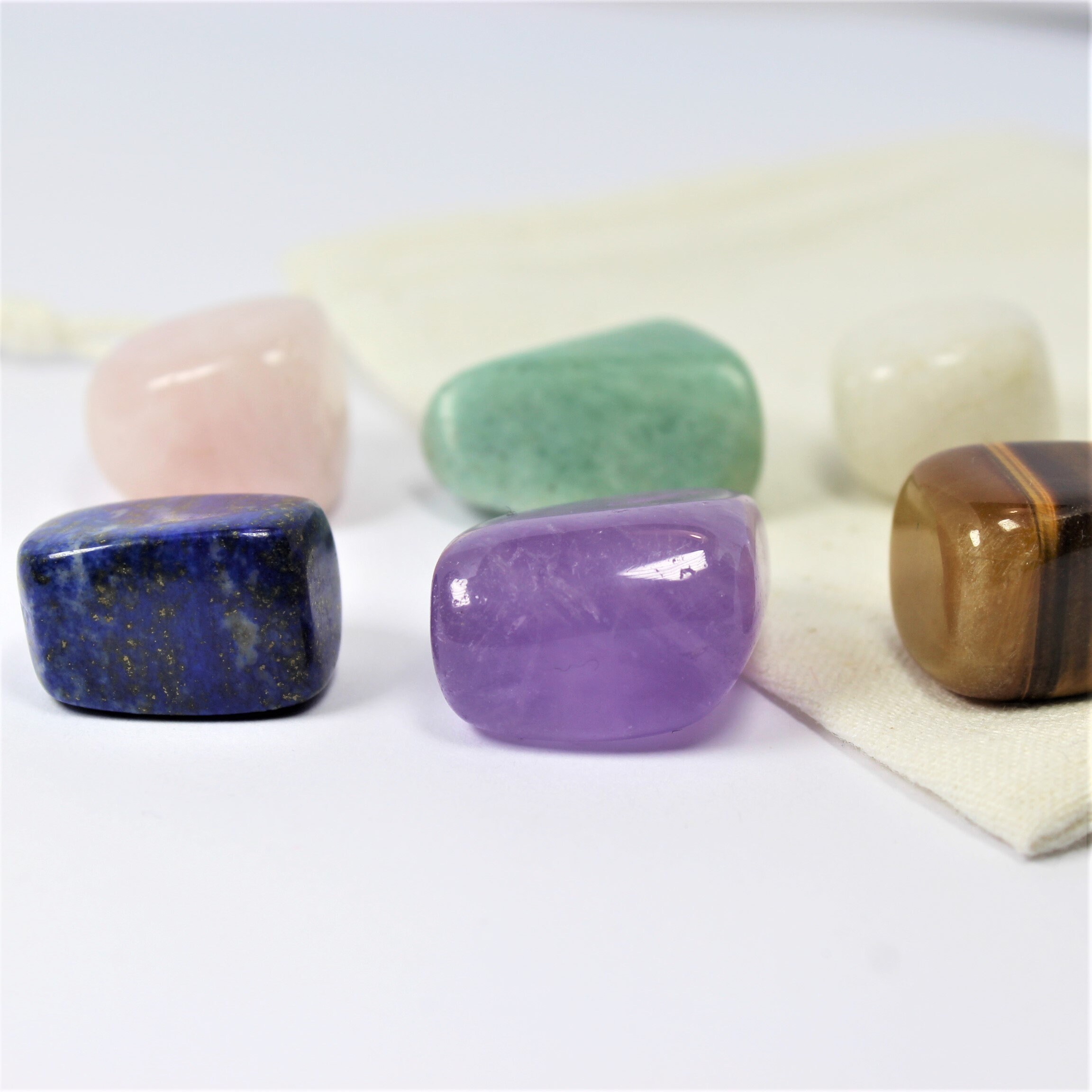 LOVE Crystals Set Crystals and Stones for Love Wellbeing Etsy