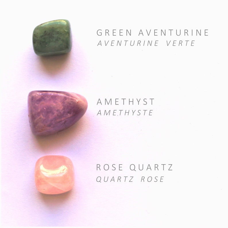 GOOD VIBES Crystals Set Crystals and Stones for Good Vibes Etsy