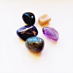 INTUITION Crystals Set | Stones for Intuition & Third Eye Chakra ...