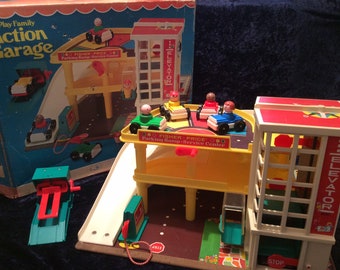 fisher price toy garage