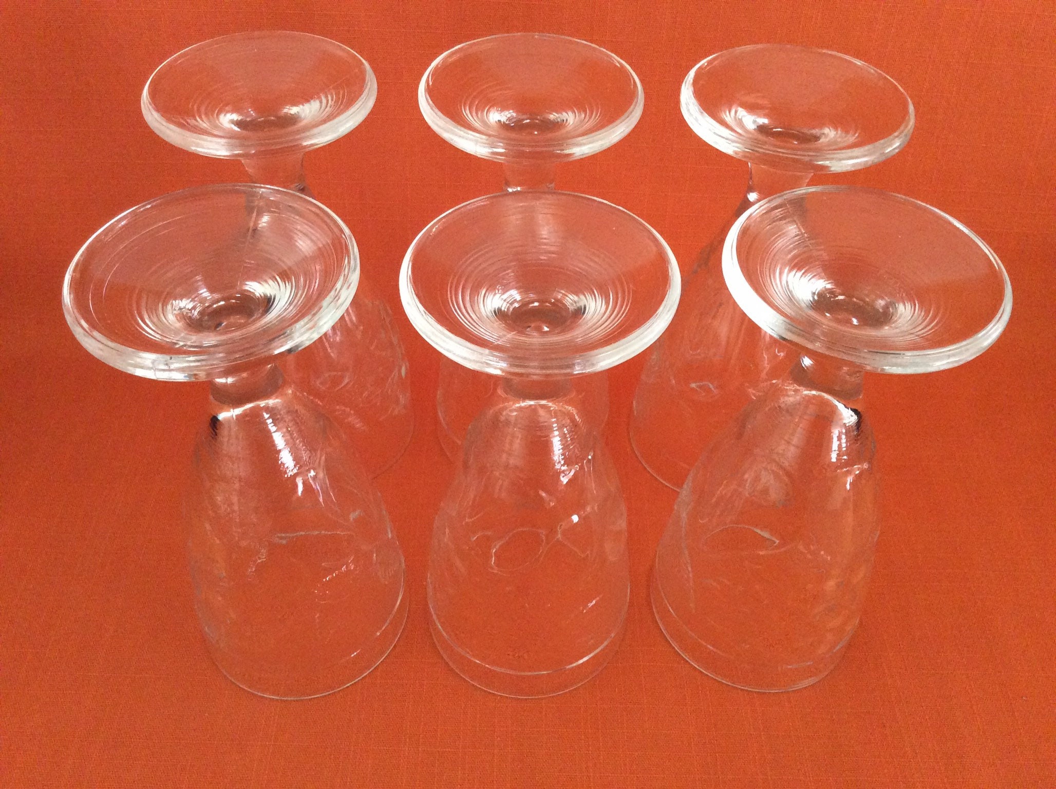 Retro Luminarc Milkshake Glasses sold in Sets of 4 or 6 Etsy Ireland