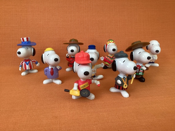 Juguetes snoopy mcdonalds sale