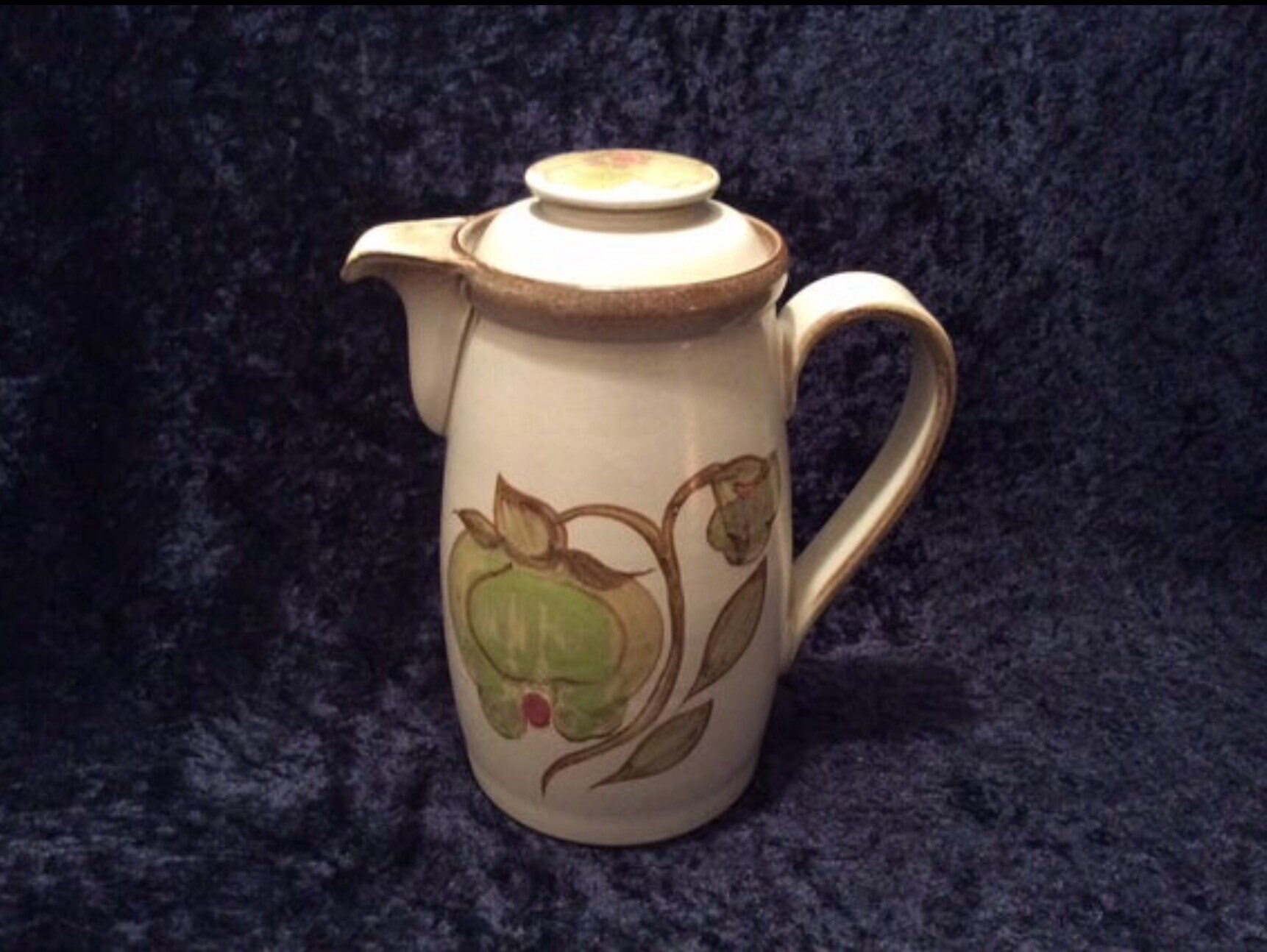 Denby Troubadour Coffee Pot Denby Troubadour Cups & Saucers Etsy