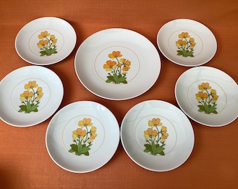 Vintage Thomas Germany Brigitte Extra Modell 2pc Bowl & Plate Set