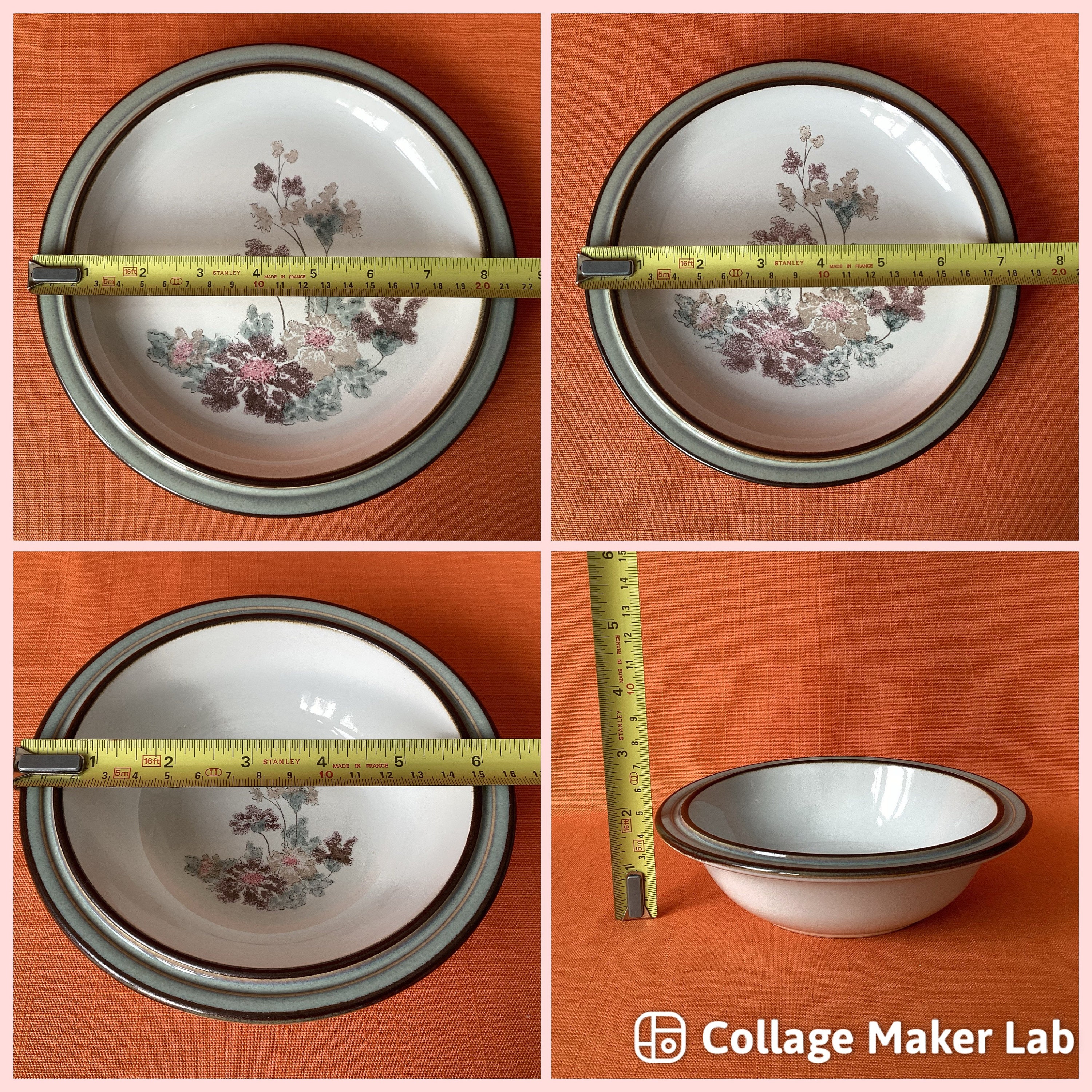 Pasta Bowl Vintage Denby Pottery Used Denby Dishes For Sale Denby