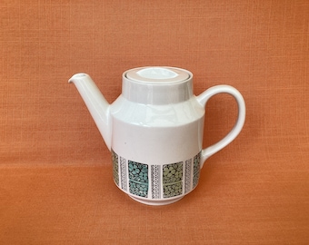 Broadhurst Kathie Winkle Corinth ‘Kofti’ pot (2 pint), 1960s Kathie Winkle teapot, Broadhurst Corinth coffee pot, Kathie Winkle Kofti pot