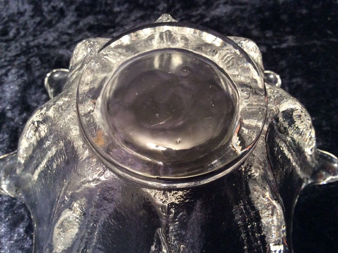 Small Dartington Etoile Bowl 24 Lead Crystal 6.5 Diameter Etsy