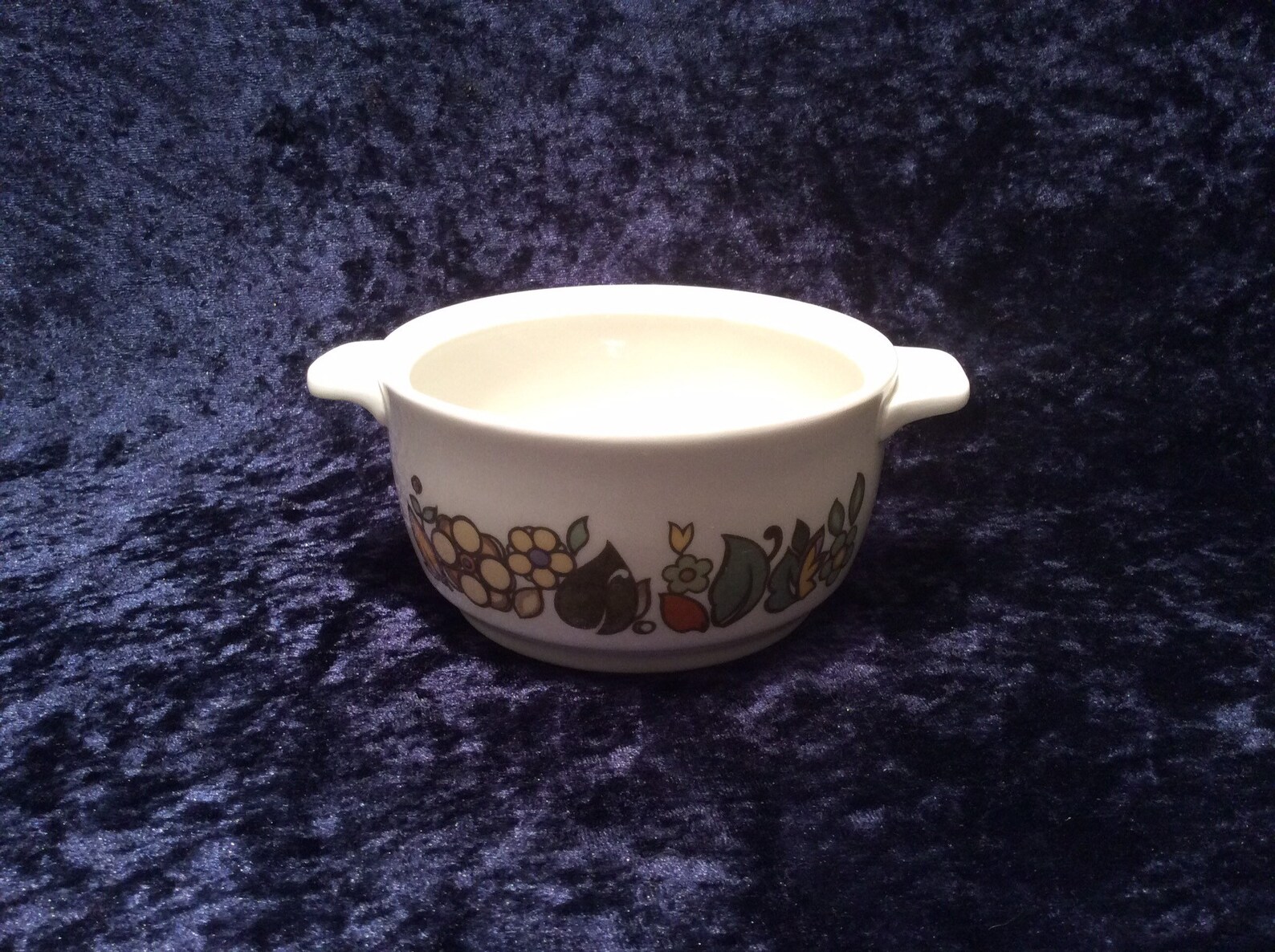 Lovely retro Royal Doulton Forest Flower soup bowls with lids Etsy