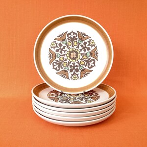 Denby Langley 'canterbury' Salad Plates (set of 6), 1969 Langley