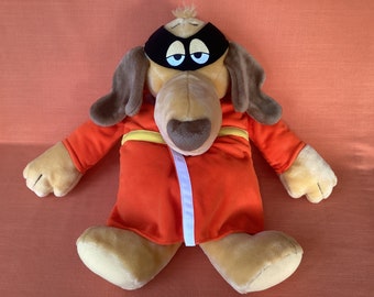 Fabulous retro Hong Kong Phooey plush pyjama case or hot water bottle cover, Hong Kong Phooey hot water bottle cover, kids TV characters