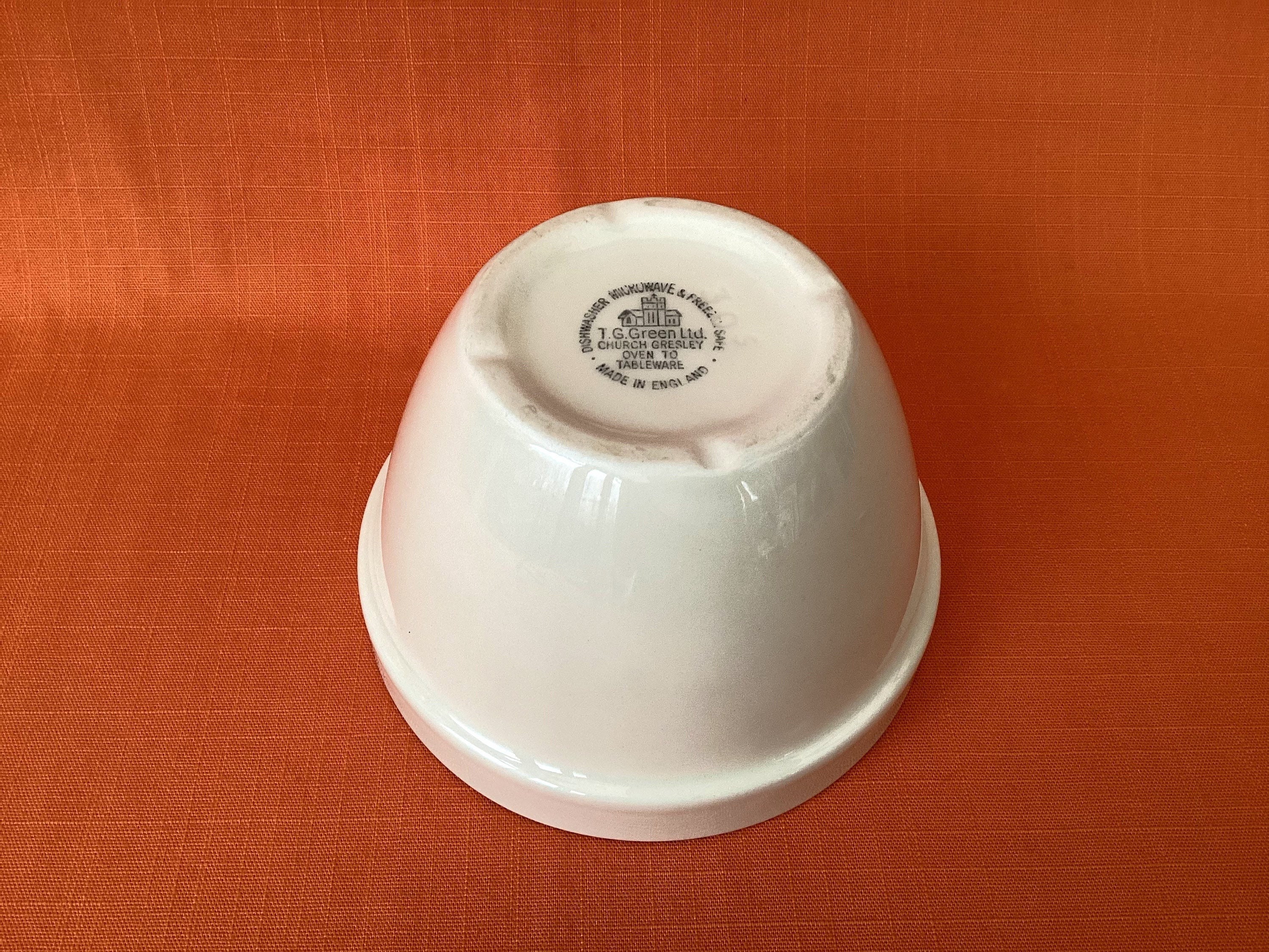 Vintage TG Green Pudding Basin Size 30s 1970s T.g.green Etsy