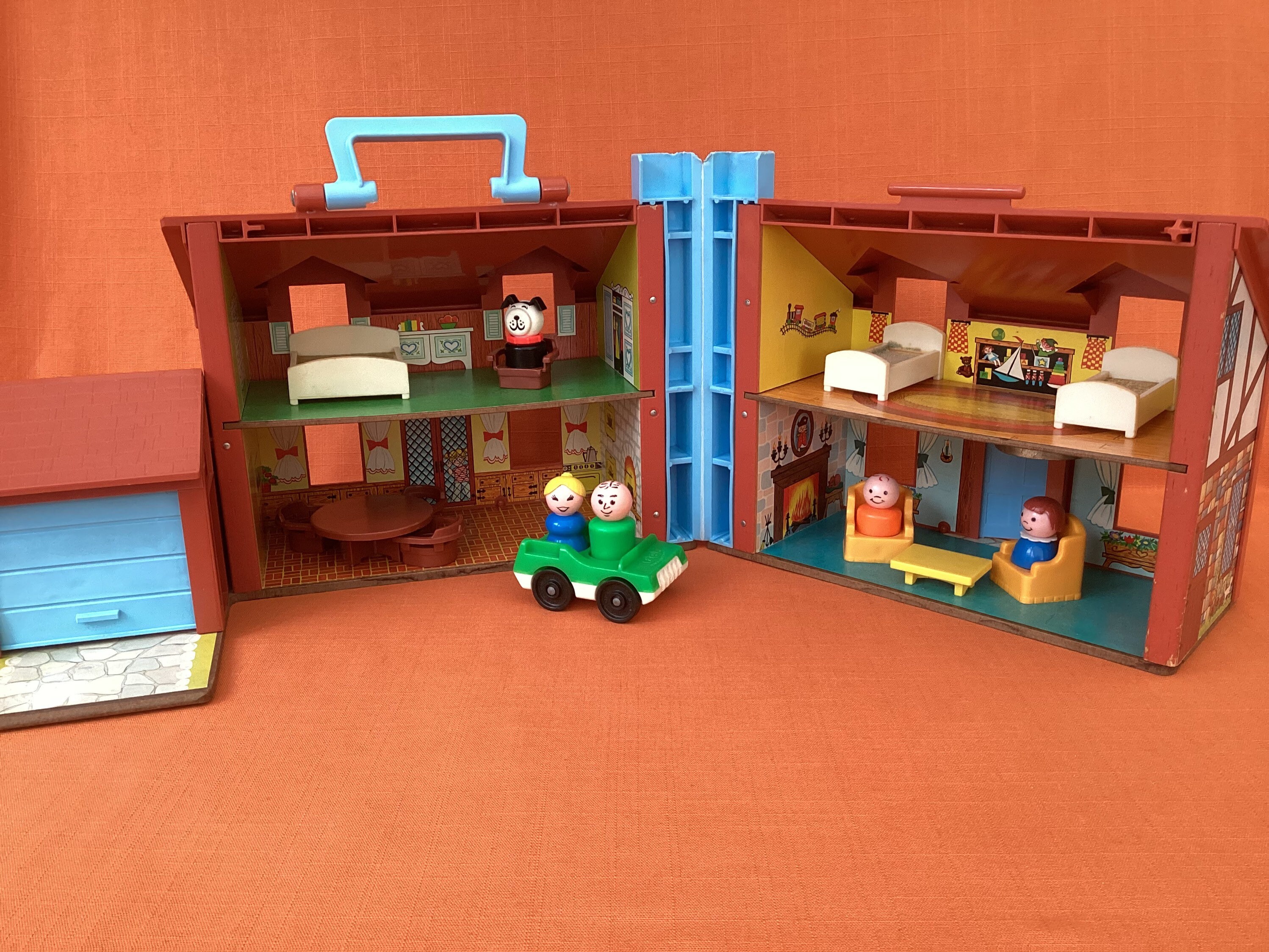 Lovely 1980s Fisher Price Play Family House 952 Complete With Etsy UK