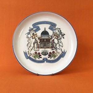 Denby 1981 Royal Wedding commemorative plate: HRH Prince Charles and Lady Diana Spencer, Denby collectables, Denby Royal Wedding plate