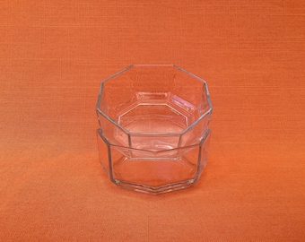 Arcoroc France Octime Glasschalen: Vintage Dessertschalen, 2er-Set