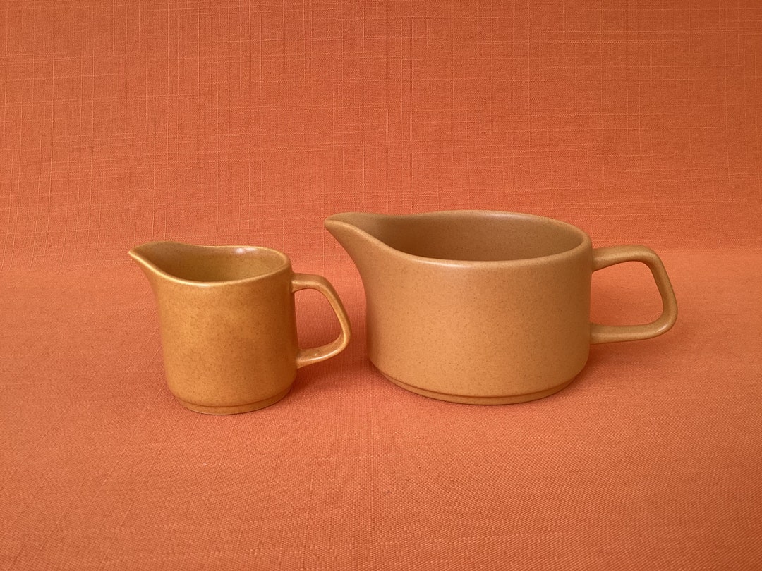 1970s J&G Meakin Maidstone Castile Cream Jug and Sauce Jug sold as a