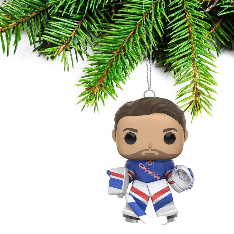 Ny Rangers Christmas Ornament 