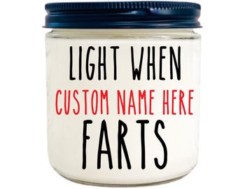 Personalized Funny Christmas Gift, boyfriend farts, dad fart, girlfriend farts, pet farts, roommate farts, home decor, gag gift, dorm, funny