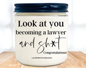 Funny Lawyer Graduation gift, lawyer gift, passed the bar, lawyer