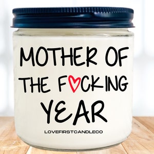 Mother's Day Candle, Funny Candles, Best Mom Ever, Scented Soy Wax, Gift From Daughter, Personalized Gifts for Mom image 9