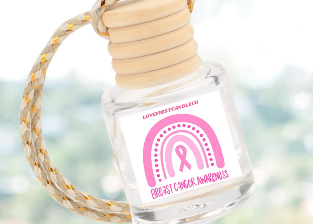 Car Air Freshener, Cancer Surviver, Breast Cancer Awareness, Hanging
