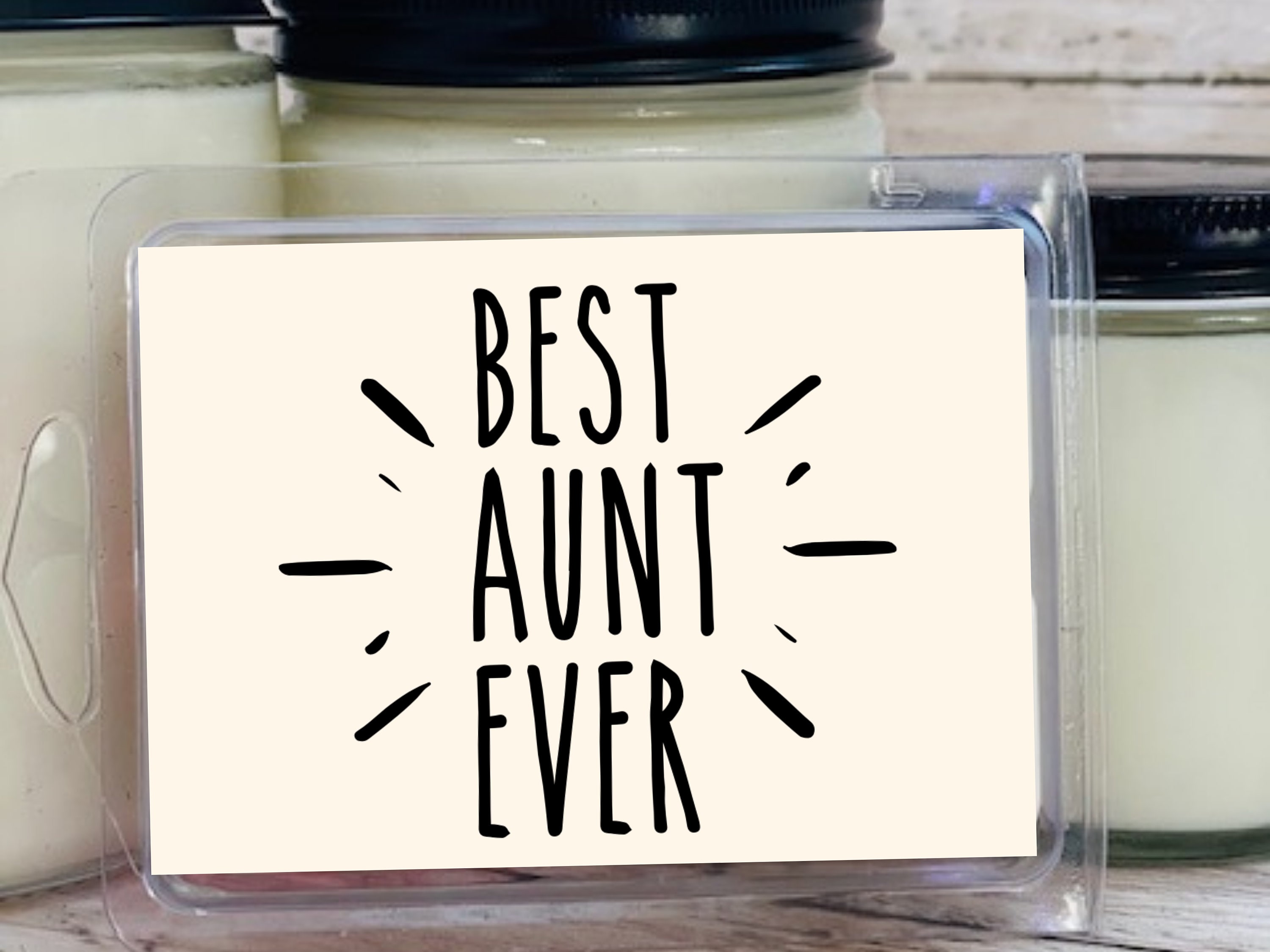 Gift for Aunt Candle Favorite Aunt Home Decor Kitchen Etsy
