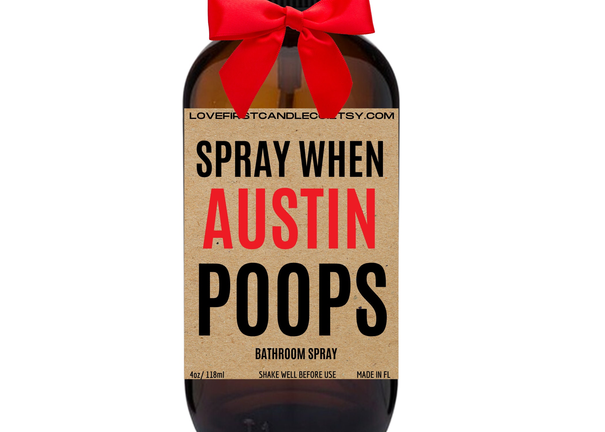 Personalized Room Spray, Poop Spray, Christmas Gift, Stocking Stuffer ...