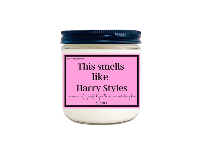 This smells like Harry, Pick your scent, Gift for her, Gift for him, Soy Candle, Pick your size candle, home decor, bathroom candle, funny 