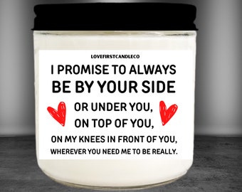 Be By Your Side, Valentine's Day Gift, Funny Candles, Soy Candle, Container Candles, VDay Gift For Her, VDay Gift For Him, Home Decor