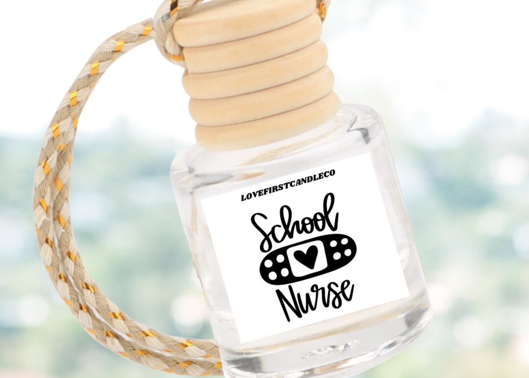 Car Air Freshener School Nurse Hanging Car Diffuser Car Etsy