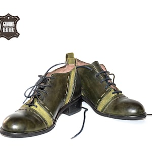 Sapatos, Couro, Sapatos Oxford para Mulheres, Homens, Sapatos Oxford, Oxfords de Couro, Oxfords Femininos, Sapatos de Couro, Oxfords Artesanais