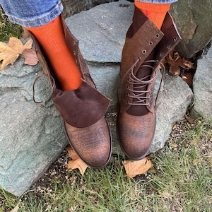 Dark Brown Boots, Handmade Leather Boots, Brown Lace Up Boots Women, Boots, Vintage Boots, Leather Boots Women, Dark Brown Antique Boots